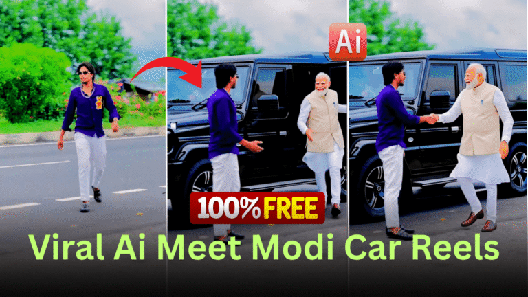 Viral Ai Meet Modi Car Reels