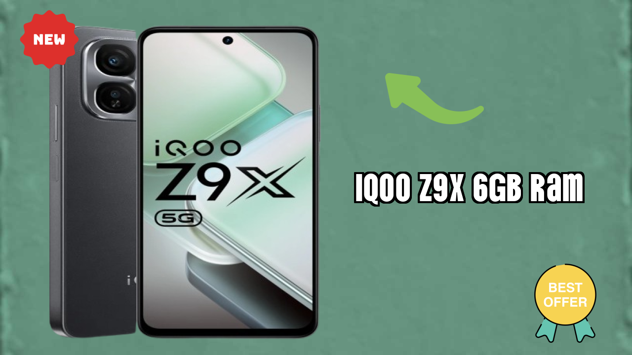 IQOO Z9x 6GB RAM 2026: Detailed Feature And Review